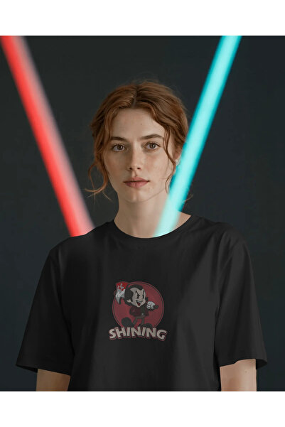 buzagi The Shining Regular Unisex Black T-Shirt