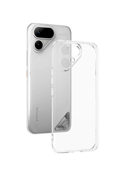 TECNO Pova Curve 2 5G (LK7k) Uyumlu Kılıf Silikon Kamera Çevresi Çıkıntılı ŞE...
