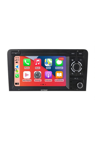 AUTONAV Navigație Android GPS dedicată Audi A3 B6 B7, Model Clasic, Stocare 1...