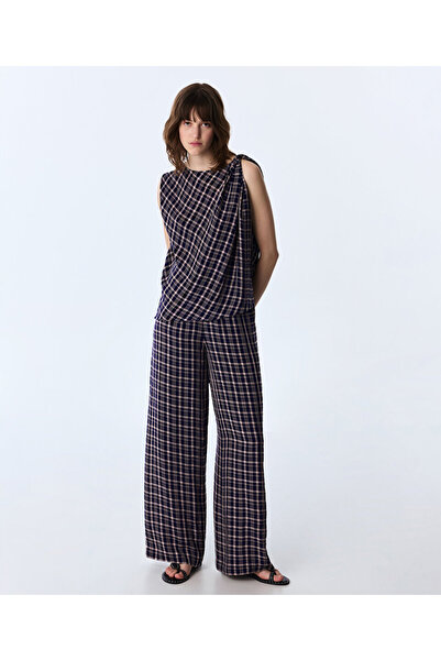 Twist BELDEN BAĞLAMALI WIDE LEG PANTOLON