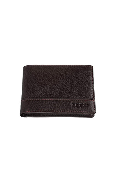 Zippo ΑΝΔΡΙΚΟ ΔΕΡΜΑΤΙΝΟ ΠΟΡΤΟΦΟΛΙ 2006053 - ΚΑΦΕ