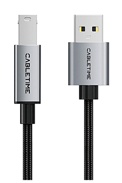 Cabletime καλώδιο USB σε USB Type B CT-AMBM1, 480Mbps, 3m, μαύρο