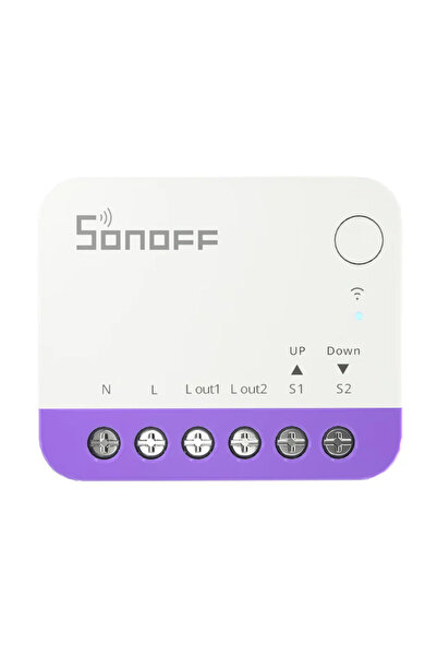 Sonoff smart διακόπτης MINI-RBS για μηχανισμό κουρτινών, WiFi, συμβατός με Ma...