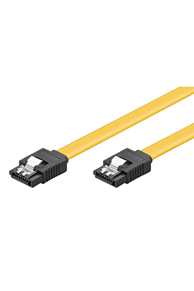 POWERTECH καλώδιο SATA III 7pin σε 7pin CAB-W023, Metal Clip, 0.2m