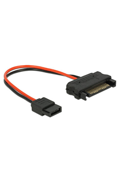 DELOCK καλώδιο SATA 15pin σε SATA 6pin 84873, 10cm