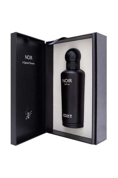 Almajed for Oud Noir EDP 150ml - Unisex Luxury Dark Oriental Perfume - Berry, Iris & Leather Long Lasting Smoky Scen