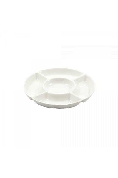 La Porcellana Bianca Tava Rotunda pentru Gustare 31.5 Cm Convivio