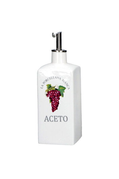 La Porcellana Bianca Recipient pentru otet, La Porcellana Bianca, 250 ml, Alb