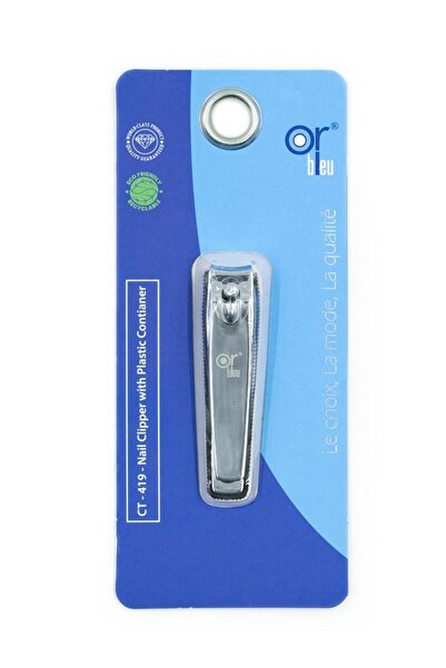 OR Bleu CT-419 NAIL CLIP WITH PLASTIC CONTAINER: 3866