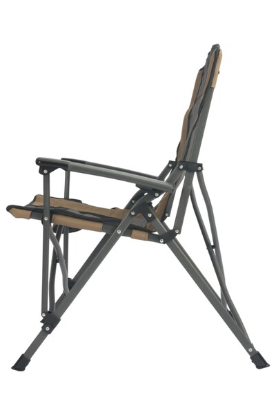 Funky Chairs Safari XL Katlanabilir Kamp Piknik Plaj Sandalyesi - 150 Kg Taşıma Kapasiteli, Taşıma Çantalı,