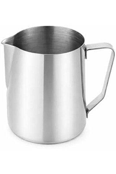 Yıldızan وعاء رغوة الحليب الفولاذي سعة 2000 مل من MSA Shop، وعاء كبير الحجم ل...