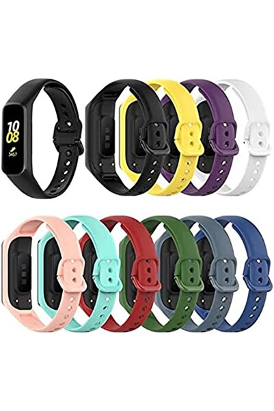 Yıldızan Galaxy Fit2 İle Uyumlu Bileklik Kayışı Termoplastik Kordon CordFit S...