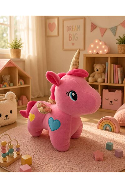 Tartamel 35cm Premium Peluş Unicorn Uyku Arkadaşı Unicorn & Tek Boynuzlu Kana...