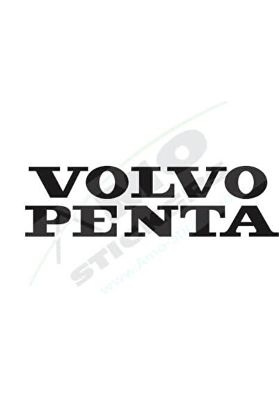Amo-Stickers Sticker VOLVO PENTA 25cm Green