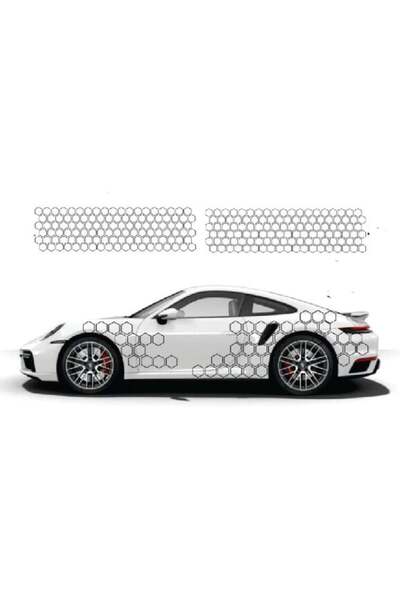 Amo-Stickers CAMOFLAGE Sticker Model 3 White