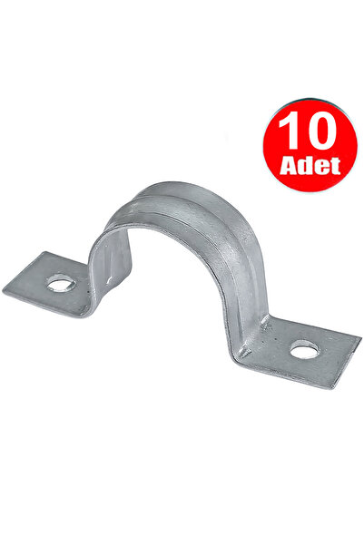 ALETÇANTAM No:7 Double Sheet Metal Cable Clamp 25mm Iron Bridge Metal Pipe Ho...
