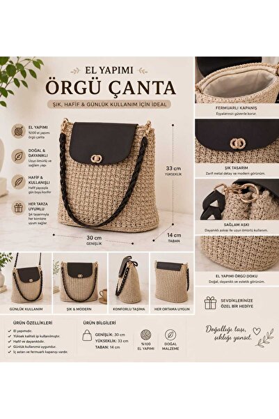 Örgü çanta
