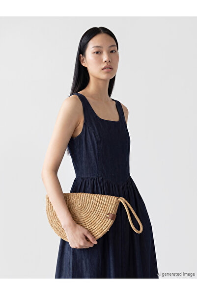 LC Waikiki Peak New Season Straw Women's Shoulder Bag