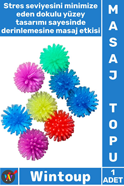 Wintoup # Massageball Rehabilitation Hand Exercise Stress Relief Therapy Focu...
