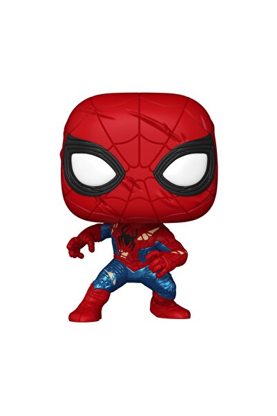 Funko Поп Марвел Спайдър-Мен Чисто нов костюм на Спайдър-Мен (No Way Home) # ...