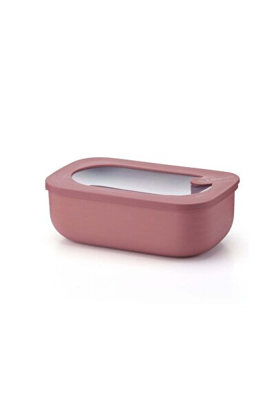 GUZZİNİ Cutie cu capac pentru depozitare, dreptunghiulara, 900 ml, visiniu, S...