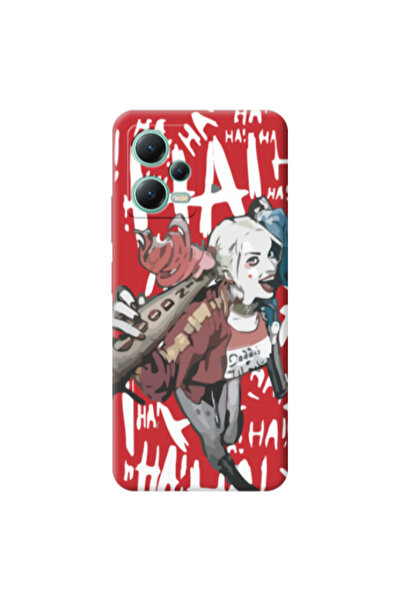 Other Xiaomi Redmi Note 12 Pro 5G Ha Ha Ha Red Colored Silicone TPU Θήκη