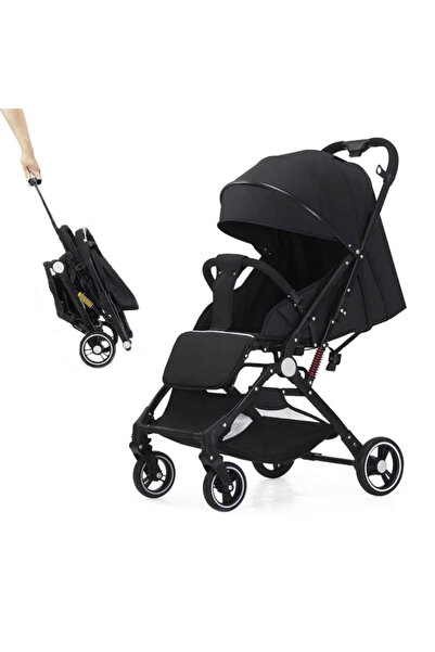 Hibobi Premium Lightweight Baby Travel Stroller, Foldable Stroller with Stora...