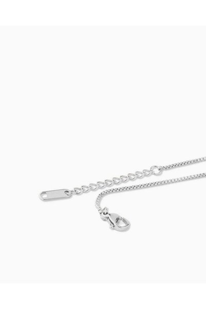 OYRE Silver Color Pavé Circle End Bracelet - Tarnish-Free Stainless Steel, Water-Resistant