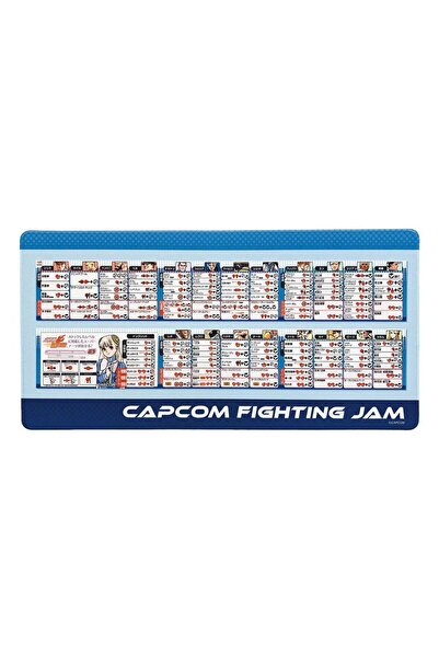 CAPCOM Podkladka pod mysz Fighting Collection, 30x60cm, multicolor