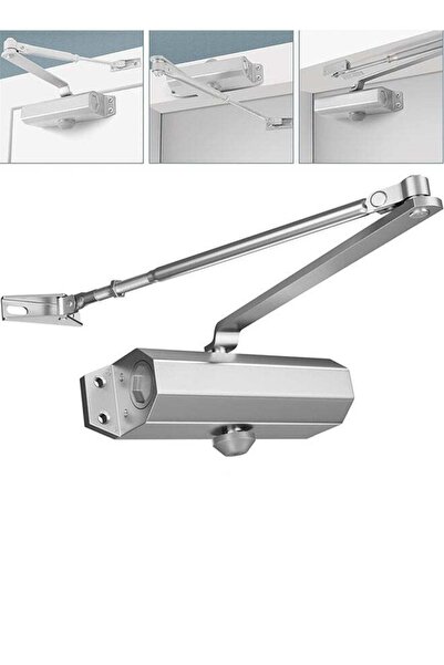 JOUDIYA Hydraulic Door Closer, Heavy Duty Automatic, Speed Adjustable, Reside...