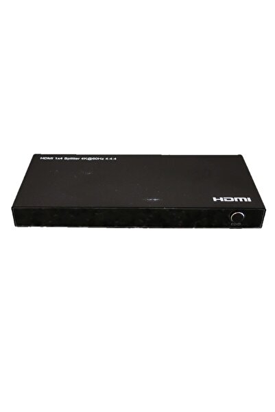 Com Splitter HDMI 1x4, Suport 4K @ 60Hz, HDCP 2.3, HDR 10+, Alimentare USB-C,...