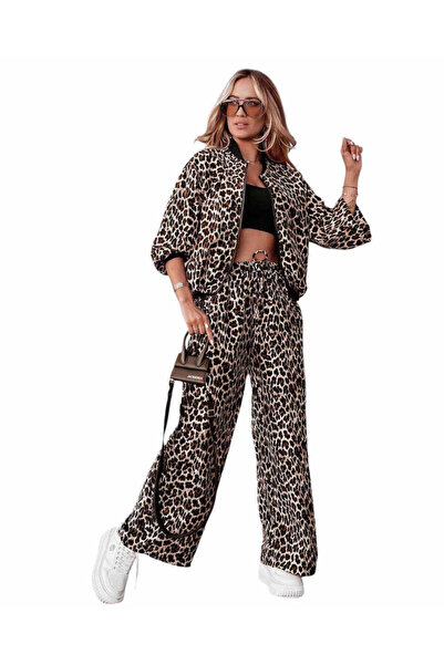 Woman's Fashion Γυναικείες Φόρμες - Σετ Φόρμας Λεοπάρ