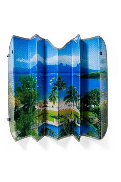 AVA Parasolar auto, Ocean, aluminiu, 130x60cm
