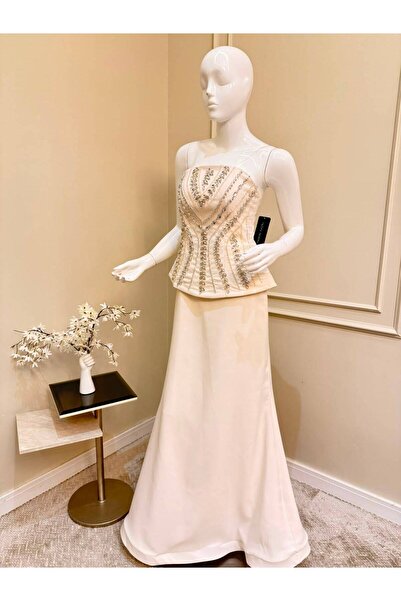 MYROSE SA Evening & Prom Dress - Beige - Long