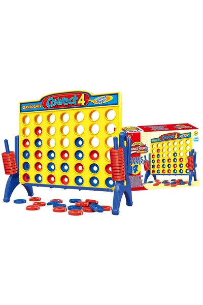 ToyMarkt Επιτραπέζιο παιχνίδι Connect 4 24x17x4εκ 891897