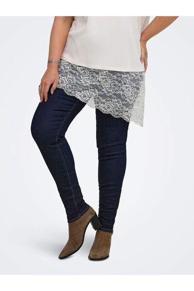 Only Carmakoma Skinny Jeans CARSALLY Mittlere Taille Skinny Fit Jeans