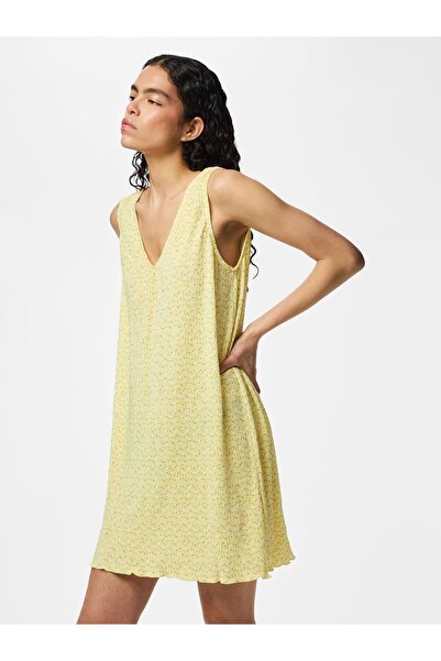 PIECES Midikleid PCFLORA WENDBARES TANK