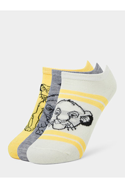 Styli Boys Set of 3 - Lion King Ankle Socks