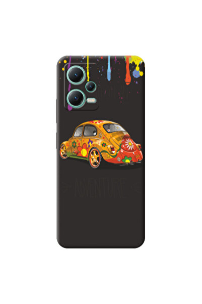 Other Xiaomi Redmi Note 12 Pro 5G Adventure Black Colored Silicone TPU Θήκη