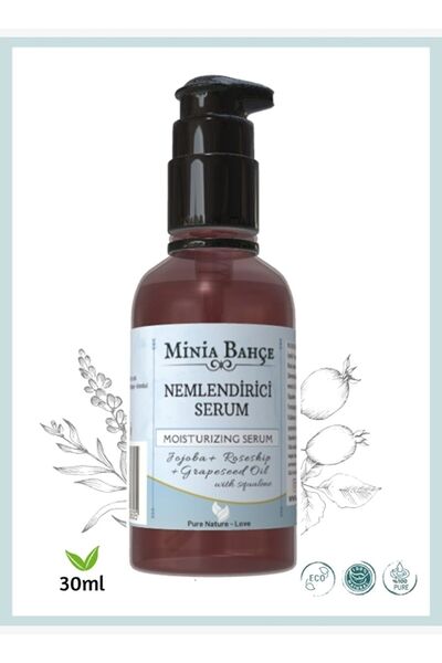 minia bahçe Skin Moisturizing Serum – 100% Pure and Natural, 30 ml |   Intens...