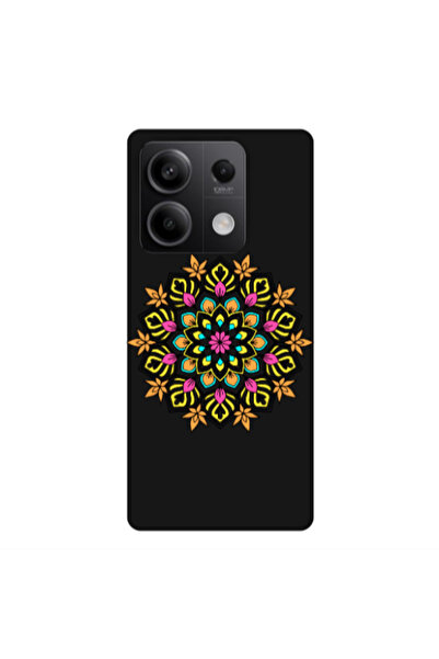 Other Xiaomi Redmi Note 13Pro 5G Mandala D6 Black Colored Silicone TPU Θήκη