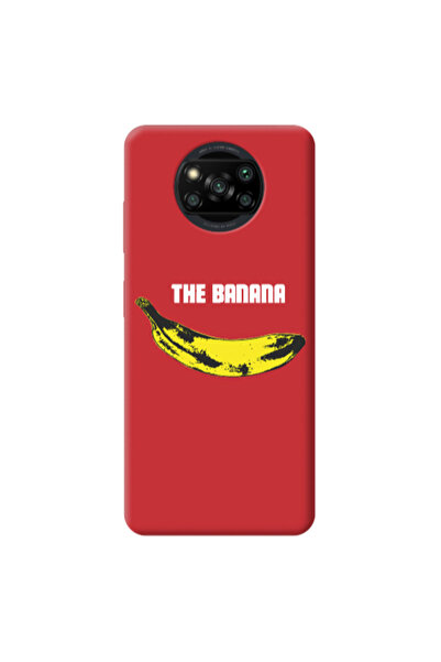 Other Xiaomi Poco X3 /X3 Pro The banana Red Colored Silicone TPU Θήκη