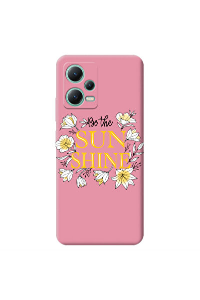 Other Xiaomi Redmi Note 12 Pro 5G Sun Shine Pink Colored Silicone TPU Θήκη