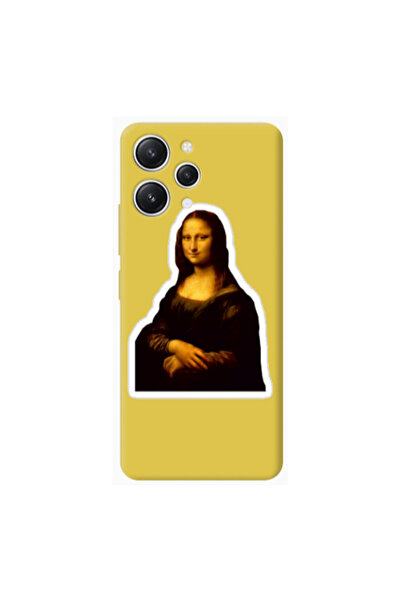 Other Xiaomi Redmi 12 Davinci Yellow Colored Silicone TPU Θήκη