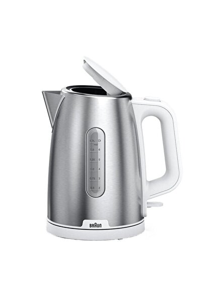 Braun Βραστήρας WK1500WH 1,7 λίτρα 2200W Λευκό-Ανοξείδωτο