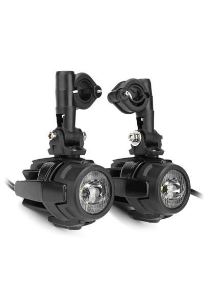 OEM Σετ 2τμχ Universal Προβολείς Ομίχλης LED 40W 4000lm - Μαύρο MS80