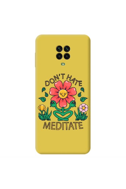 Other Xiaomi Redmi Note 9 Pro Meditate Yellow Colored Silicone TPU Θήκη
