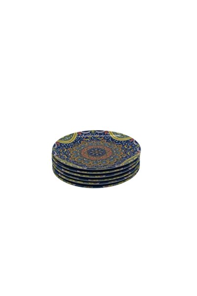 B&D Ceramic Salad Plate, 7.75 Inches, Elegant White Serving Plate for Salads,...