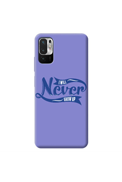 Other Xiaomi Redmi Note 10 Pro 5G I Will Never Grow Up Purple Colored Silicon...