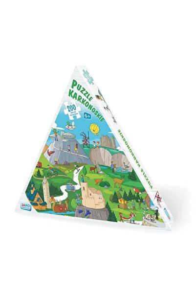 Wydawnictwo Jako Puzzle, Wydawnictwo Jako, 200 piese, Carton, Multicolor